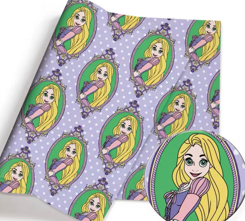 Rapunzel polyCotton Fabric Half Yard (18” x 55”)