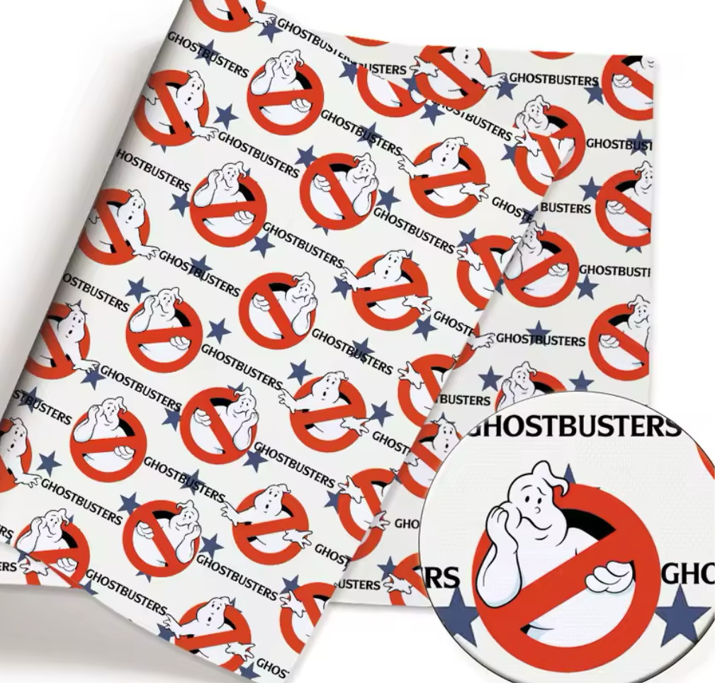 Ghostbusters polyCotton Fabric Half Yard (18” x 55”)