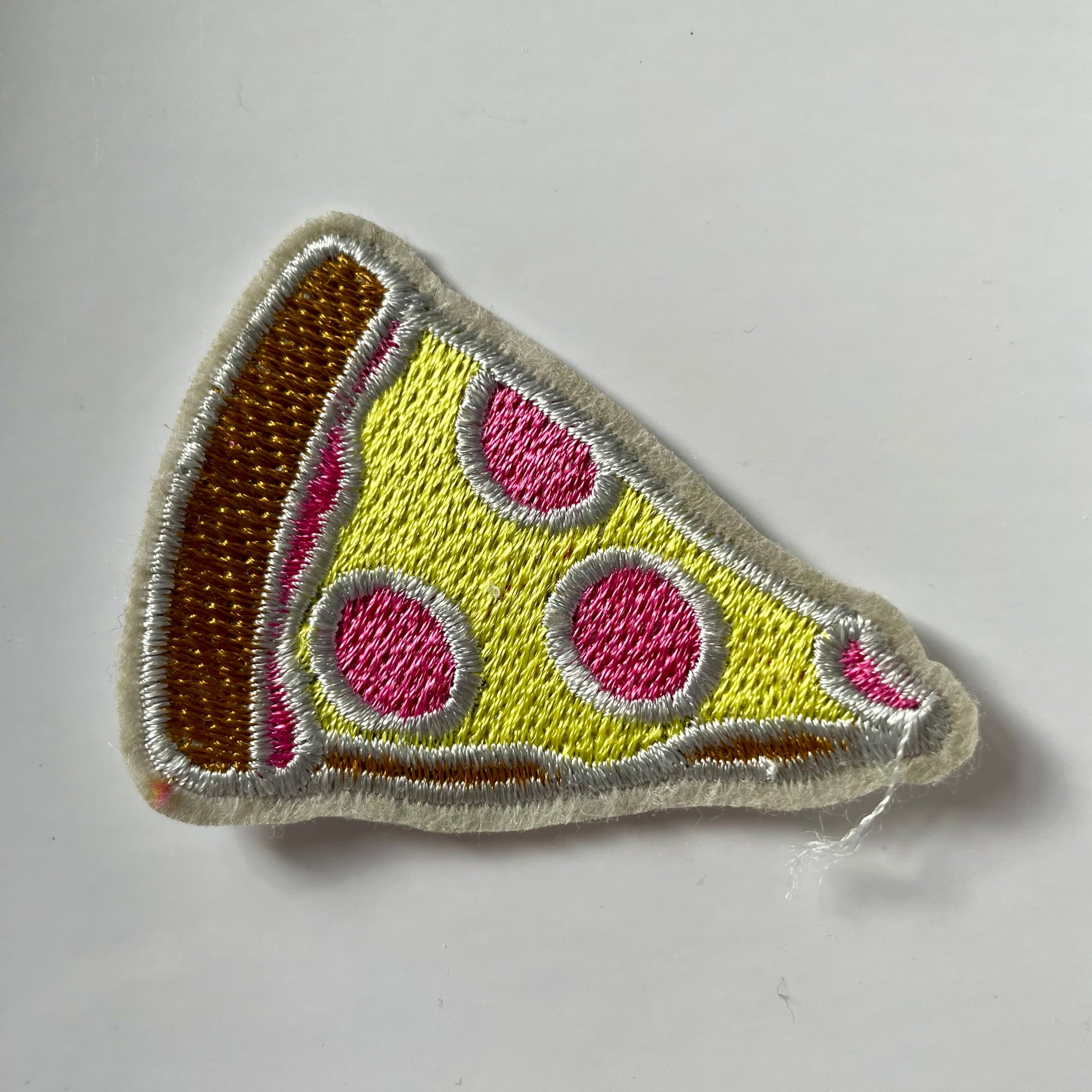 Pizza Embroidered Patch