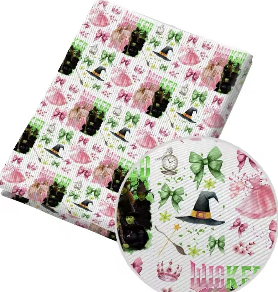 Emerald City Magic Polycotton Fabric - Half Yard (18” x 55”)
