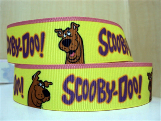 Mystery Pals Cartoon Dog Grosgrain Ribbon 1001655