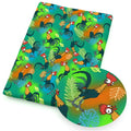 Island Princess Chicken Polycotton Fabric - Half Yard (18” x 55”) 1290239