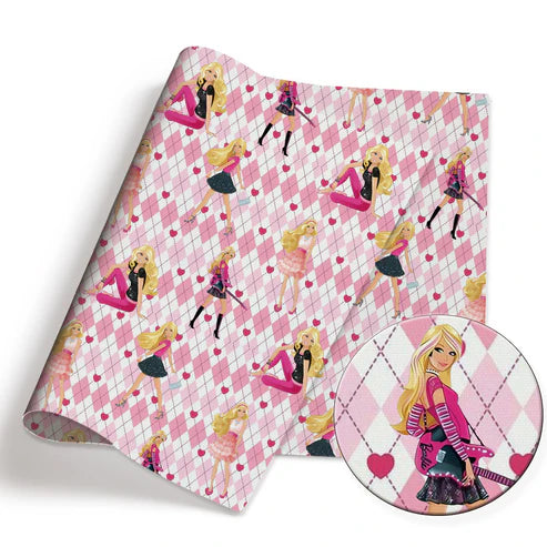 Dreamhouse doll Polycotton Fabric - Half Yard (18” x 55”) 90520