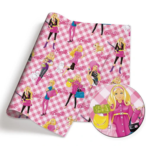 Dreamhouse doll Polycotton Fabric - Half Yard (18” x 55”) 90521