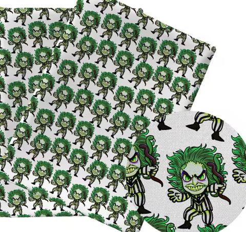 Beetlejuice polyCotton Fabric Half Yard (18” x 55”)