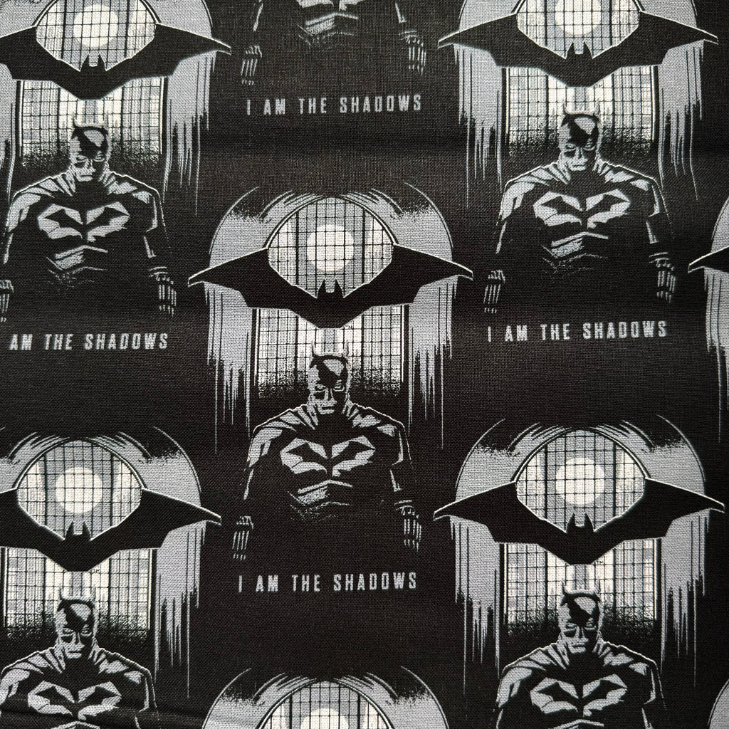 DC Comic Batman Superhero Cotton Fabric - Half Yard (18” x 55”)