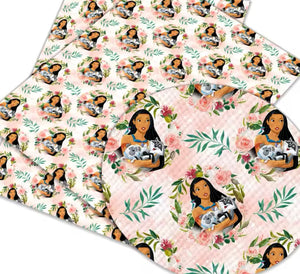 Pocahontas polyCotton Fabric Half Yard (18” x 55”)