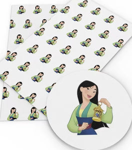 Mulan polyCotton Fabric Half Yard (18” x 55”)