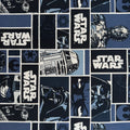 Star Wars Cotton Fabric - Half Yard (18” x 55”)