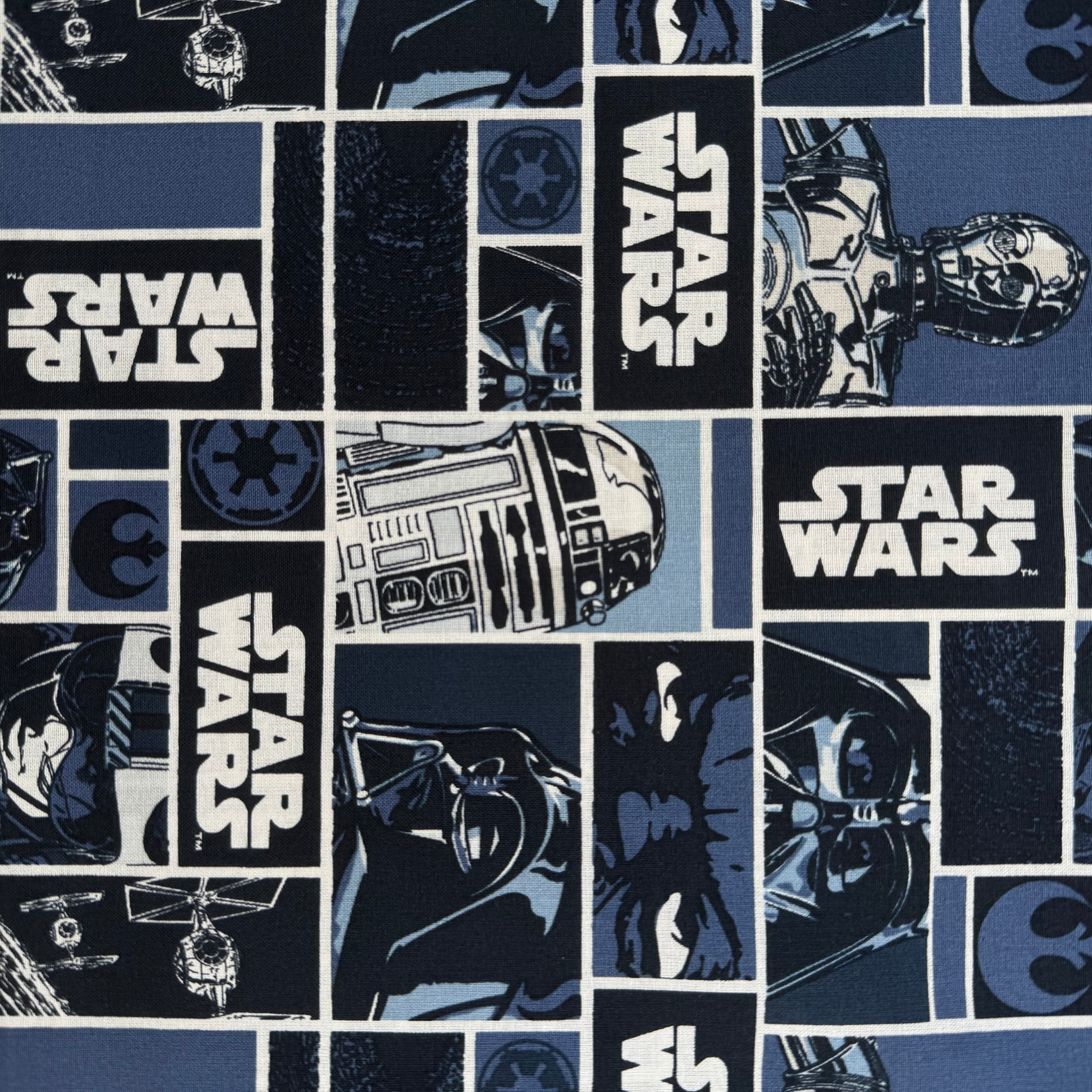 Star Wars Cotton Fabric - Half Yard (18” x 55”)