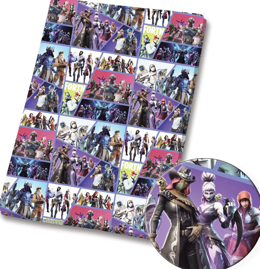 Fortnite polyCotton Fabric Half Yard (18” x 55”) 1352