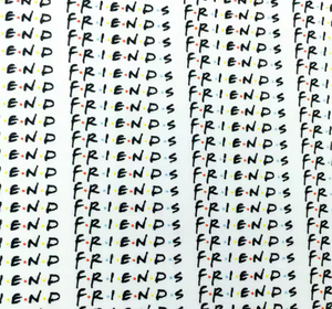 Friends polyCotton Fabric Half Yard (18” x 55”)