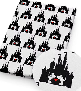 Disney Castle polyCotton Fabric Half Yard (18” x 55”)
