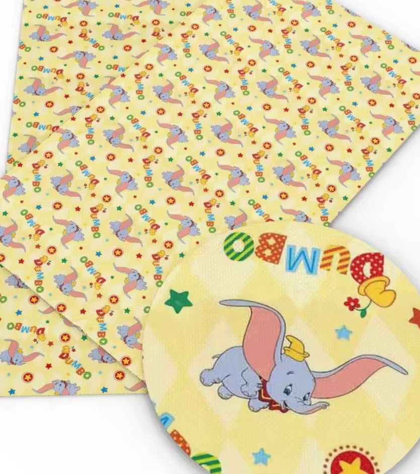 Dumbo polyCotton Fabric Half Yard (18” x 55”)
