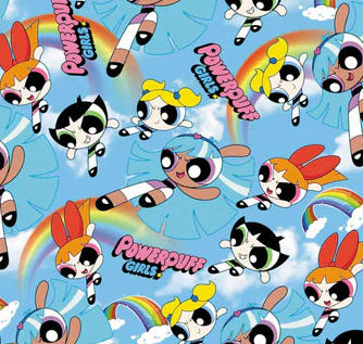 Super Girl Trio Adventures Polycotton Fabric - Half Yard (18” x 55”) 14614