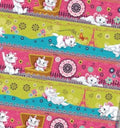 Disney Aristocats Marie Lady Cat Character Polycotton Fabric - Half Yard (18” x 55”) 82899