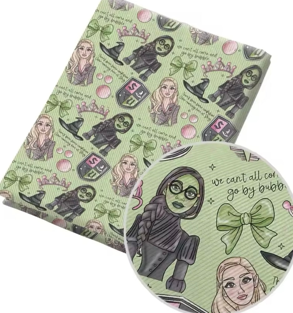 Emerald City Magic Polycotton Fabric - Half Yard (18” x 55”)
