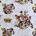Looney Tunes Cotton Fabric - Half Yard (18” x 55”)