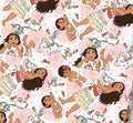 Disney Princess Moana Maui Polycotton Fabric - Half Yard (18” x 55”) 86099