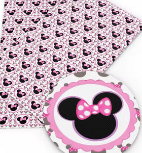 Minnie Mouse polyCotton Fabric Half Yard (18” x 55”)