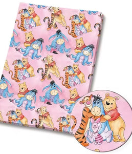 Winnie the Pooh polyCotton Fabric Half Yard (18” x 55”)