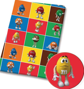 M & M's polyCotton Fabric Half Yard (18” x 55”)