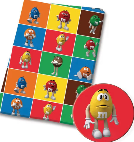 M & M's polyCotton Fabric Half Yard (18” x 55”)