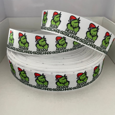 Grinch Grosgrain Ribbon