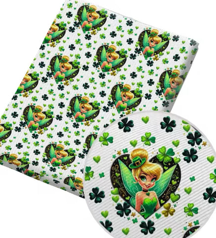 Tinkerbell Polycotton Fabric Half Yard (18” x 50”)