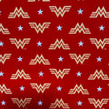 DC Comics Wonder Woman Cotton Fabric - Half Yard (18” x 55”)