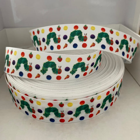 Hungry Caterpillar Polka Dot Grosgrain Ribbon