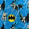 DC Comic Batman Superhero Cotton Fabric - Half Yard (18” x 55”)