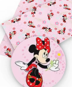 Minnie Mouse polyCotton Fabric Half Yard (18” x 55”)