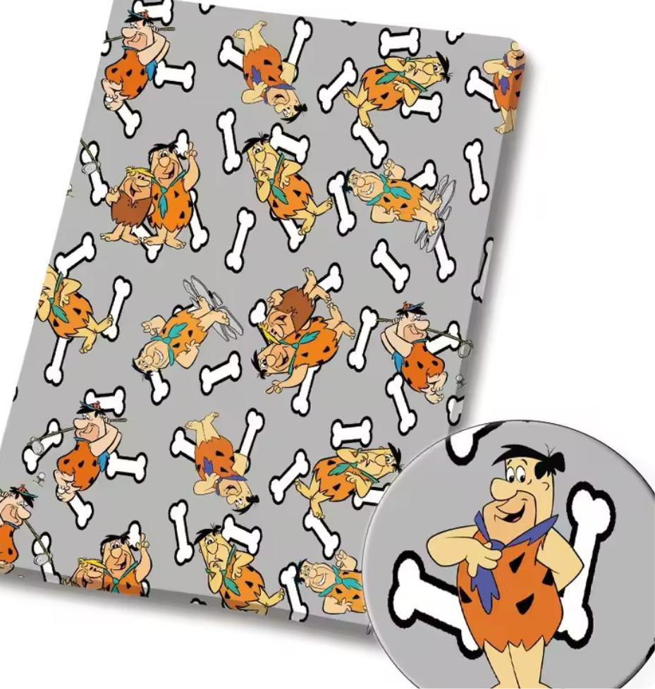 Flintstones polyCotton Fabric Half Yard (18” x 55”)