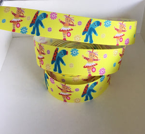 Night Garden Grosgrain Ribbon