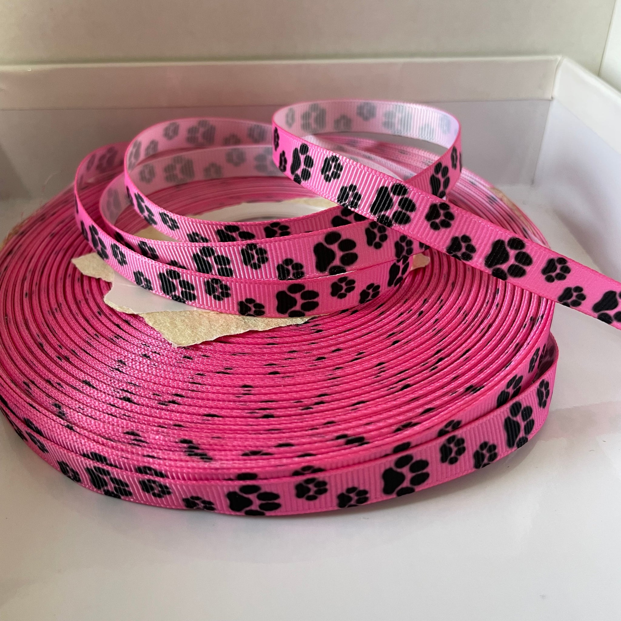 Paws Grosgrain Ribbon