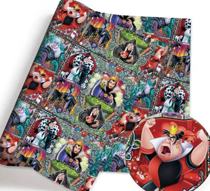 Villains polyCotton Fabric Half Yard (18” x 55”)