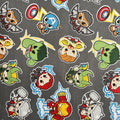 Marvel Avengers Superhero Cotton Fabric - Half Yard (18” x 55”)