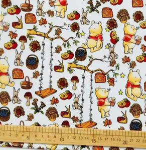 Winnie the Pooh polyCotton Fabric Half Yard (18” x 55”)