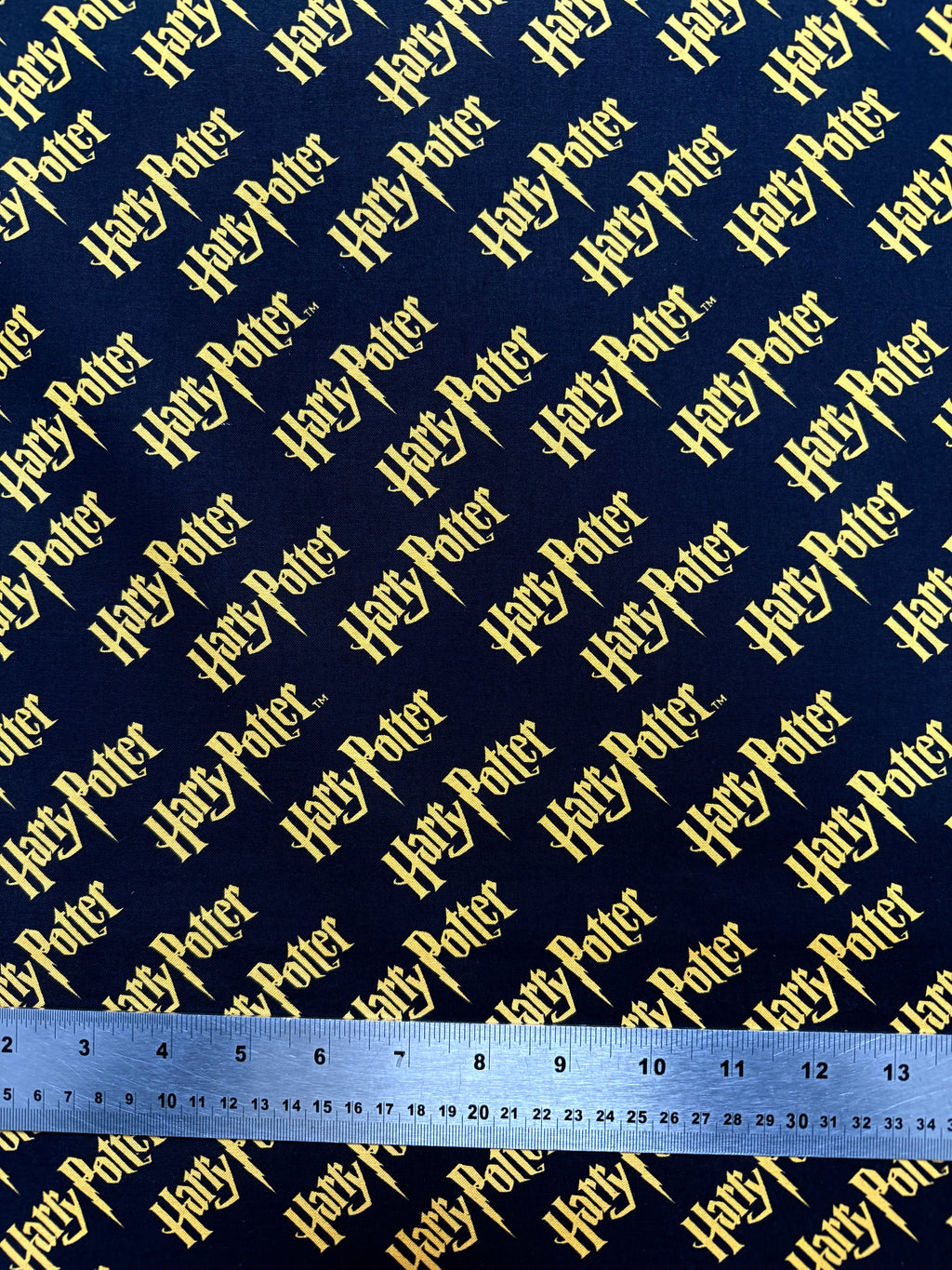 Harry Potter Cotton Fabric - Half Yard (18” x 55”)