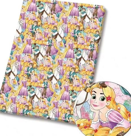 Rapunzel polyCotton Fabric Half Yard (18” x 55”)