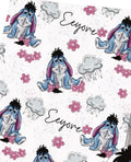 Disney Eeyore Donkey Winnie the Pooh character Polycotton Fabric - Half Yard (18” x 55”) 28101