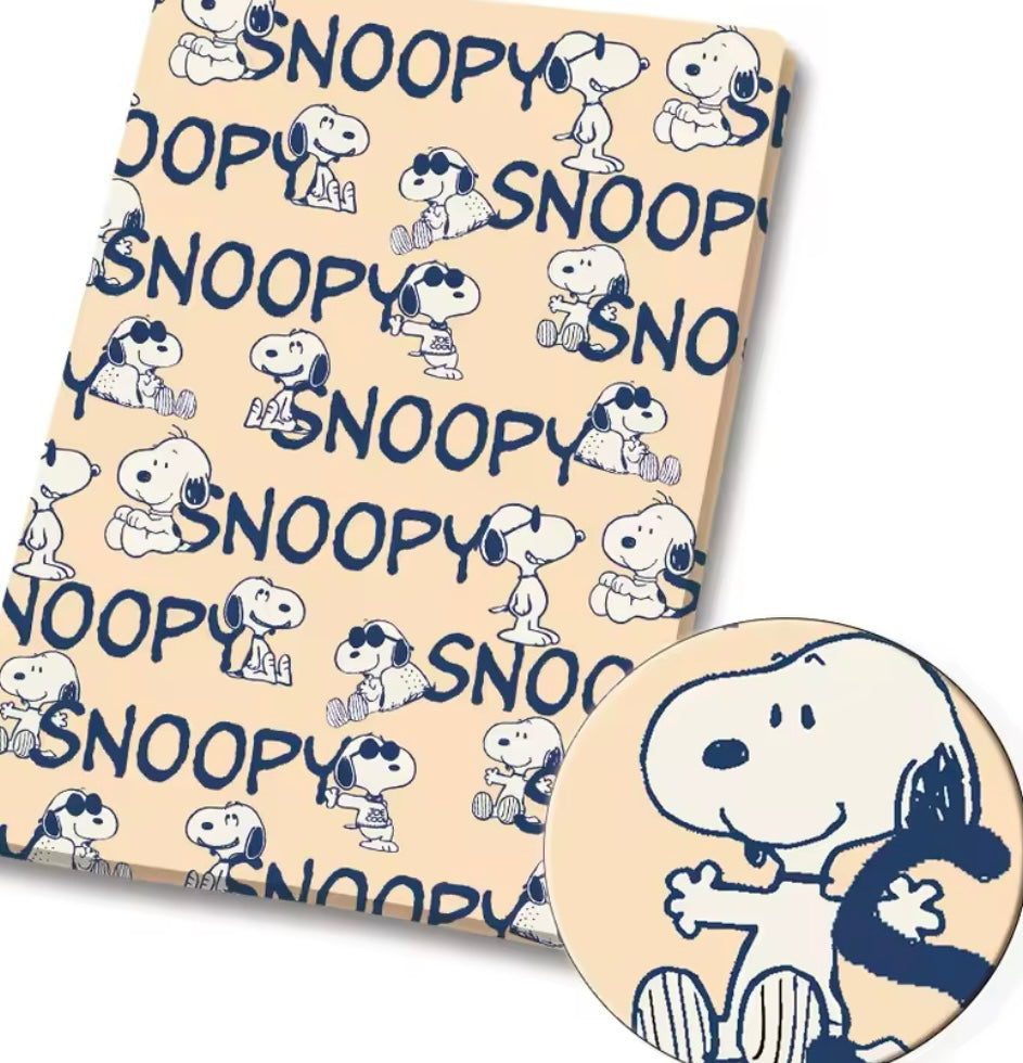 Snoopy polyCotton Fabric Half Yard (18” x 55”)