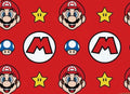 Super Mario game Polycotton Fabric - Half Yard (18” x 55”) 34450