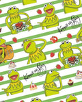 Muppets Kermit the Frog Character Polycotton Fabric - Half Yard (18” x 55”) 15288