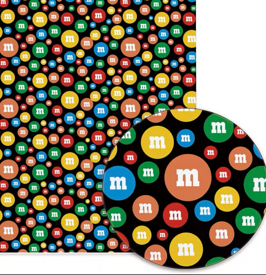 M & M's polyCotton Fabric Half Yard (18” x 55”)