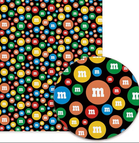 M & M's polyCotton Fabric Half Yard (18” x 55”)