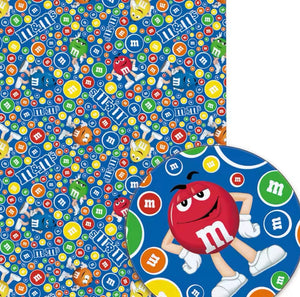 M & M's polyCotton Fabric Half Yard (18” x 55”)