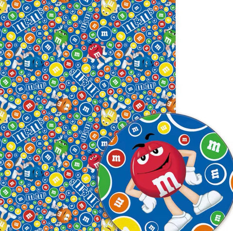 M & M's polyCotton Fabric Half Yard (18” x 55”)