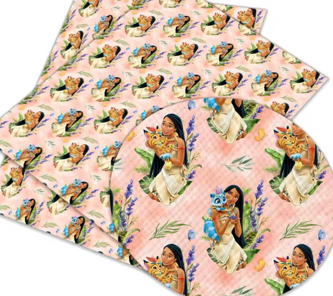 Pocahontas polyCotton Fabric Half Yard (18” x 55”)